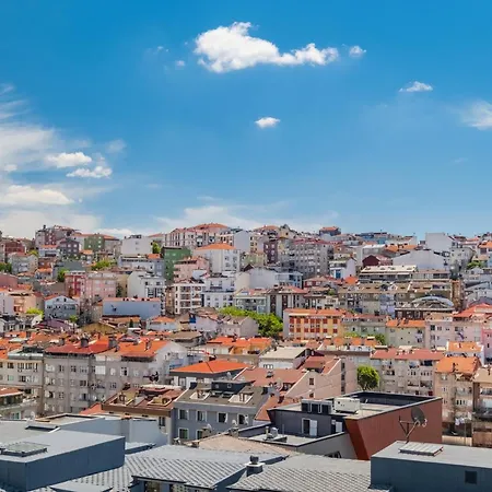 Sea View Duplex W Terrace In Goldenhorn شقة اسطنبول